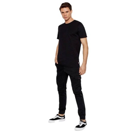 Camiseta Jack & Jones jacbasic crew neck ss 2 Negro