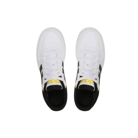 Zapatilla Adidas HOOPS 3.0 Blanco-Amarillo