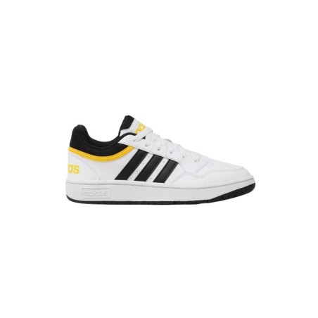 Zapatilla Adidas HOOPS 3.0 Blanco-Amarillo