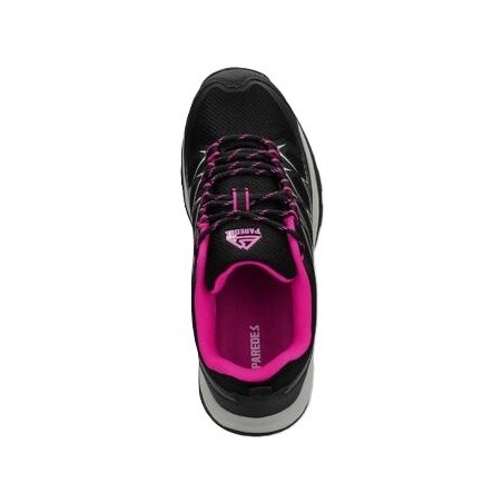 Zapatillas Paredes Trekking Rinlo Negro-Rosa