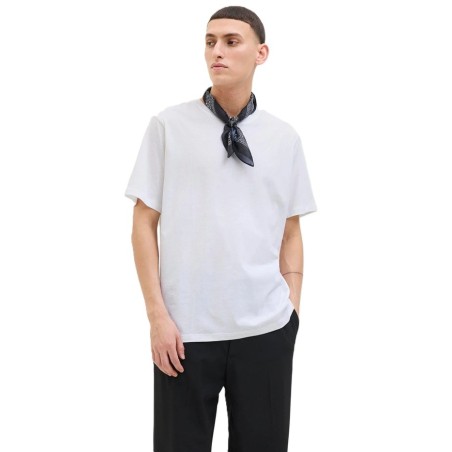 Camiseta jack & Jones Jorstudio blanco