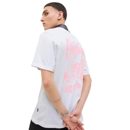 Camiseta jack & Jones Jorstudio blanco