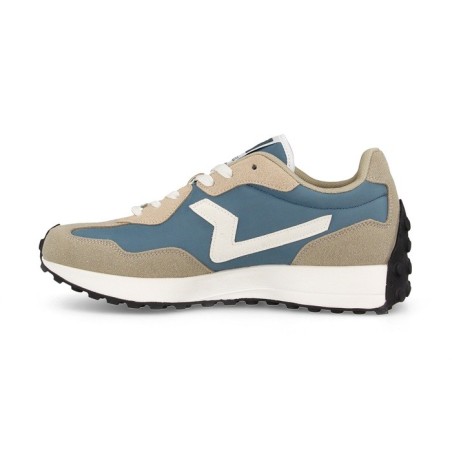 Zapatillas Paredes hombre Berzosa beige-turquesa