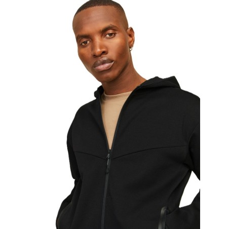 Chaqueta Jack and Jones Fusion Sweat Zip Hood black