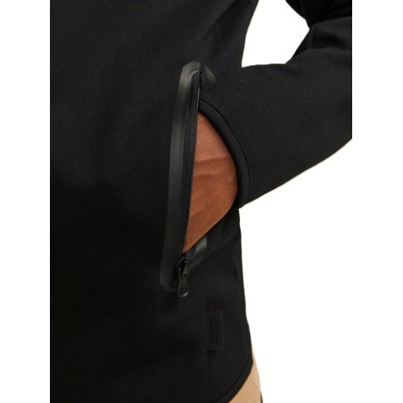 Chaqueta Jack and Jones Fusion Sweat Zip Hood black