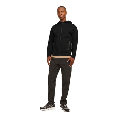 Chaqueta Jack and Jones Fusion Sweat Zip Hood black