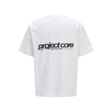 Camiseta jack & jones jcouunion back print tee crewwww