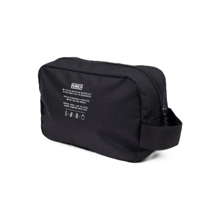 Neceser Munich gym sports recycled negro/blanco