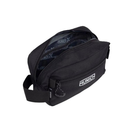 Neceser Munich gym sports recycled negro/blanco