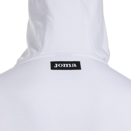 Chaqueta con capucha hombre Icono Street blanco negro