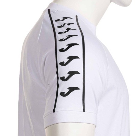 Camiseta manga corta Joma para hombre Icono Street blanco negro
