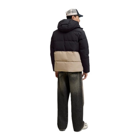 Chaqueta Corta Acolchada Jack & Jones JJEOWEN – Crockery/Black