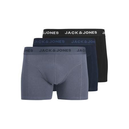 Pack 3 Calzoncillos jack & jones jacjeremiah trunks para hombre