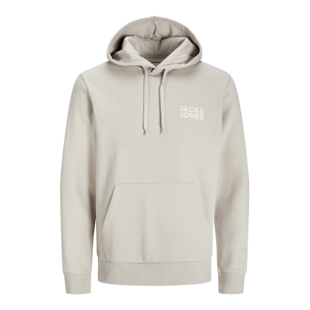 Sudadera con capucha jack & jones para hombre logotipo estampado