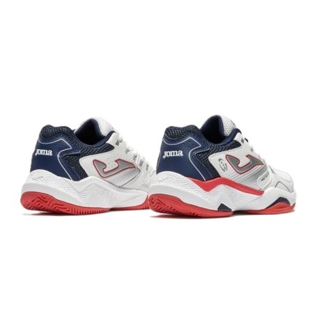 Zapatillas de pádel joma master 100 jr bco fa2025 para niño y niña