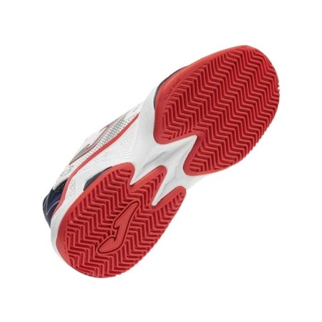 Zapatillas de pádel joma master 100 jr bco fa2025 para niño y niña