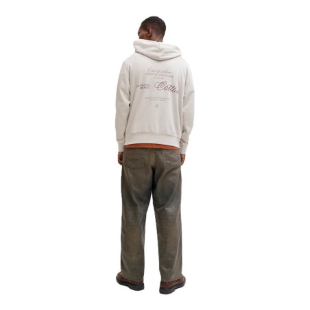 Sudadera Jack and jones JJroar Swear hodd gris