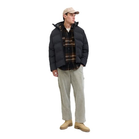 Chaqueta jack and jones Jjesoho Puffer Hood SN Black