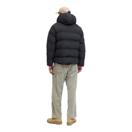 Chaqueta jack and jones Jjesoho Puffer Hood SN Black
