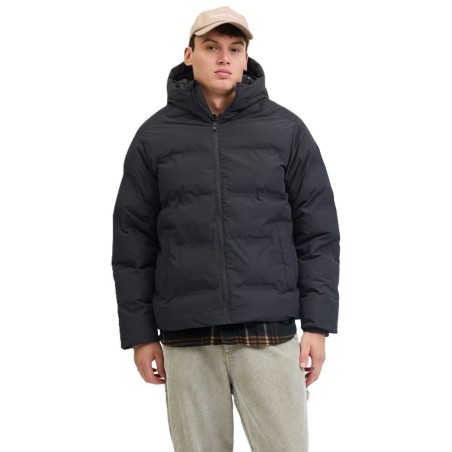 Chaqueta jack and jones Jjesoho Puffer Hood SN Black
