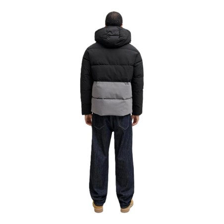 Chaqueta jack and jones JJeowen puffer castlerock black