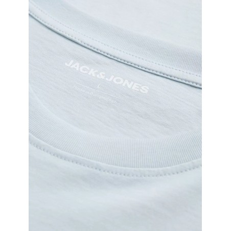 Camiseta Jack & Jones JJBRAT TEE SS Crew Neck Celeste