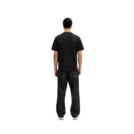 Camiseta Jack & Jones JJCollege Logo Tee – Negro