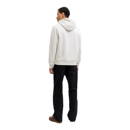Sudadera jack and jones JJcorp Graphic Sweat white melang