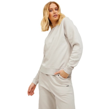 Sudadera Jack and jones Jxabbie  RLX Crew Moonbeam