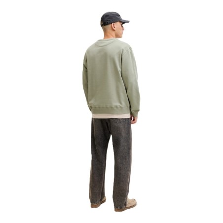Sudadera Jack and jones Soho Sweat Crew Neck Noss Vetiver