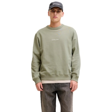 Sudadera Jack and jones Soho Sweat Crew Neck Noss Vetiver