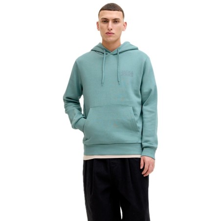 Sudadera Jack and jones Logo  Sweat mineral Blue
