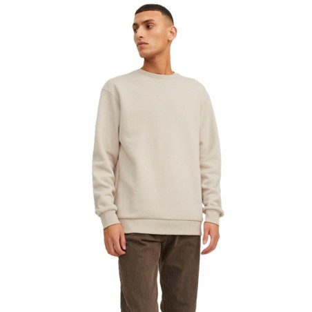 Sudadera Jack and Jones JJebradley Sweat Creew MoonBeam
