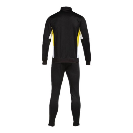 Chándal Joma Danubio II negro amarillo Junior
