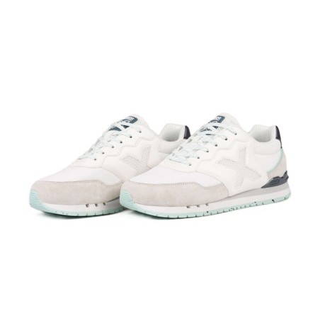 Zapatilla Retro Running Munich Dash Blanca