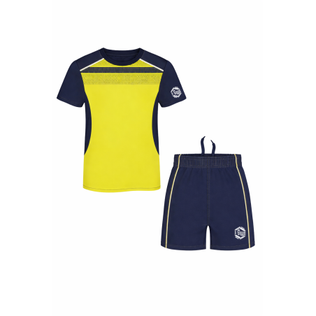 Set Deportivo Niño SENECA JR Amarillo/Navy W26190912 | Conjunto Infantil Transpirable
