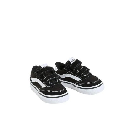 Vans Junior Brooklyn LS V Black White VN000D7XBA21 | Zapatillas Junior unisex Velcro