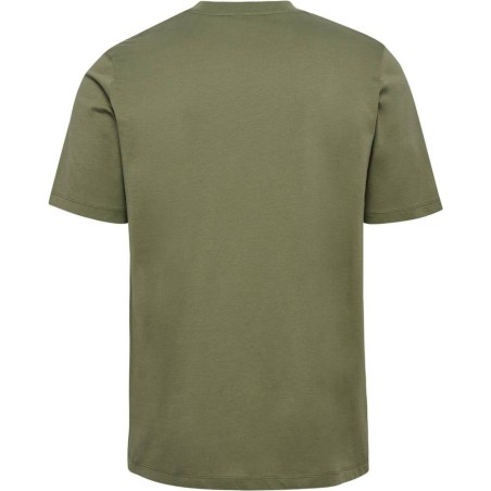 Camiseta Hummel Pulse Verde  Hombre 229311 | Camiseta Deportiva