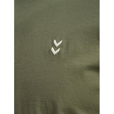 Camiseta Hummel Pulse Verde  Hombre 229311 | Camiseta Deportiva