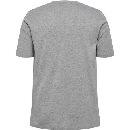 Camiseta Hummel Pulse Gris  Hombre 229311 | Camiseta Deportiva