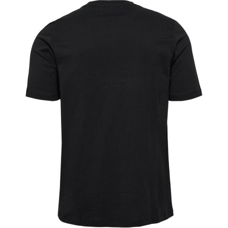 Camiseta Hummel Pulse negra  Hombre 229311 | Camiseta Deportiva