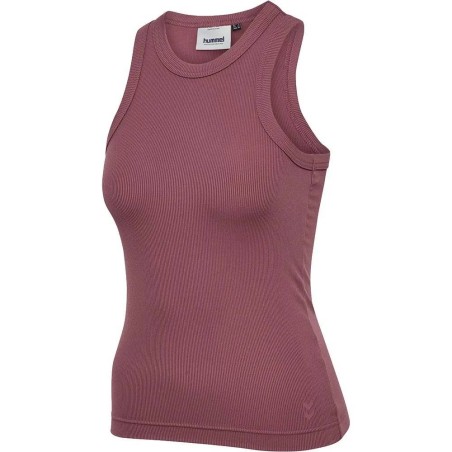 Tank Top Mujer HMLPULSE RIB NOCTURNE | Top Deportivo Ligero y Transpirable