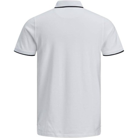 JJAERO POLO SS BRIGHT WHITE