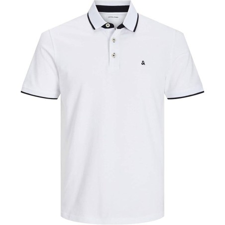 JJAERO POLO SS BRIGHT WHITE