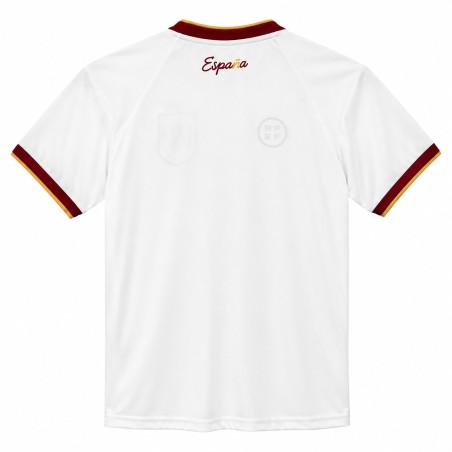 Camiseta Oficial Selección Española RFEF Blanca JUNIOR