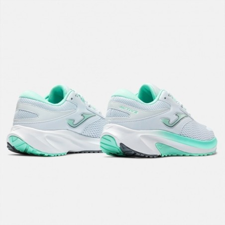 Zapatillas Joma Active Lady Blanco Verde Agua Mujer