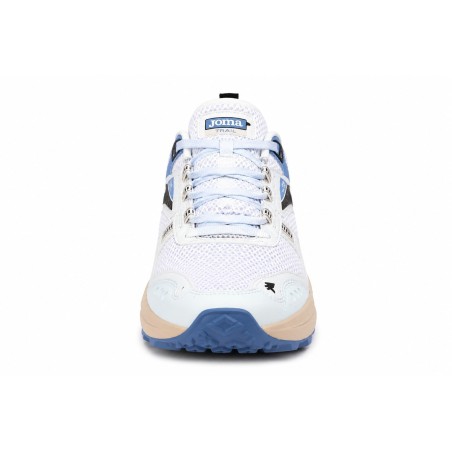 Joma TKSHLW2605 Mujer | Zapatillas Trail Running Blanco Azul