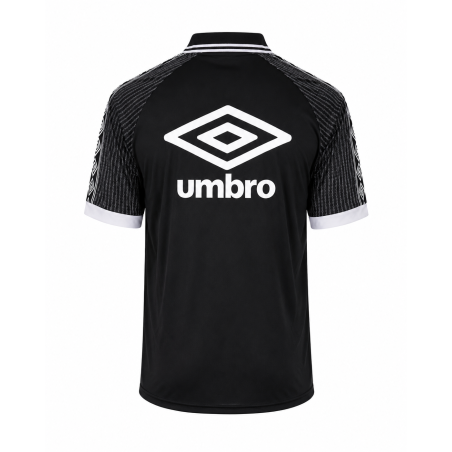 Camiseta Umbro Retro Negra Hombre | Fútbol Vintage