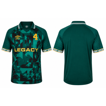 Camiseta Umbro Legacy Retro Verde Hombre | Fútbol Vintage