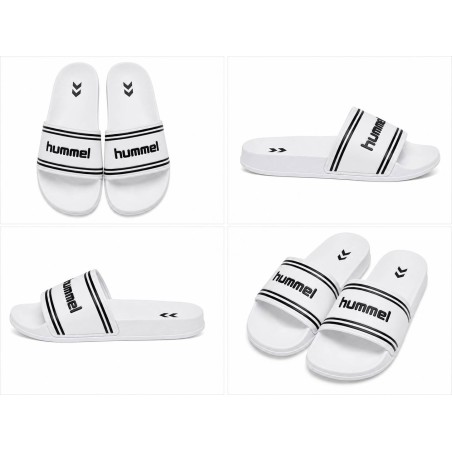Chanclas Hombre Hummel POOL M_WHITE/BLACK